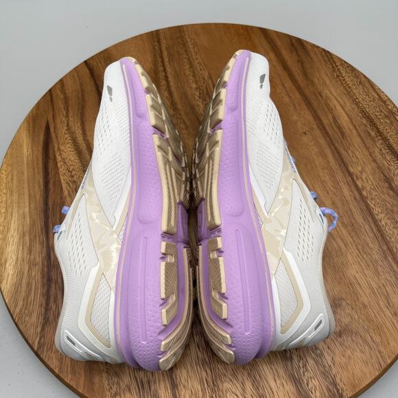 Brooks Ghost 15 Shoes Womens Size 9 B White Running Comfort Walking Sneakers - Picture 6 of 8